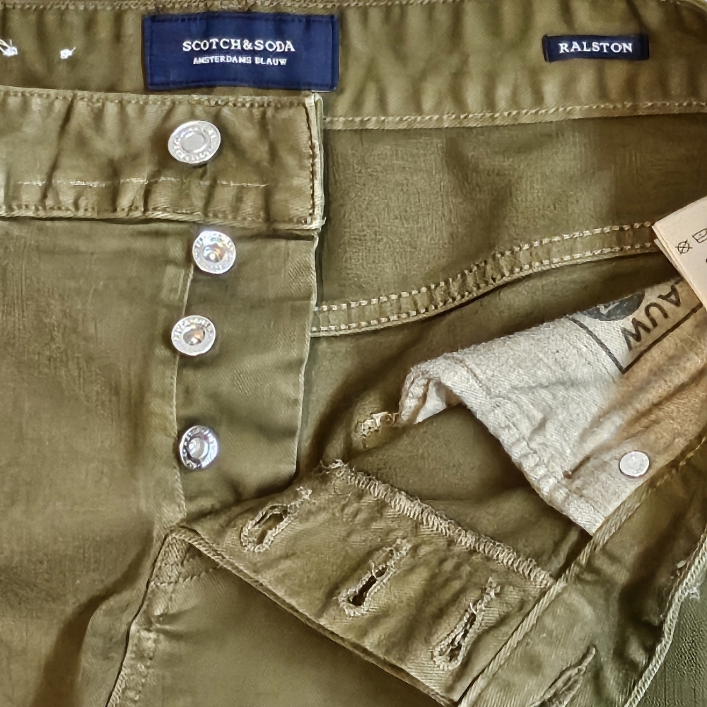 Scotch & Soda Ralston Garment Dyed Jeans - Stretch Button Fly - Size 30x32 - Picture 7 of 12